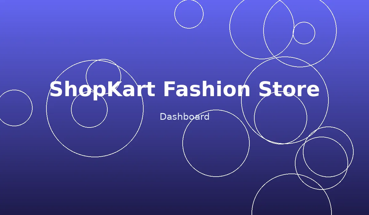 ShopKart Fashion Store
